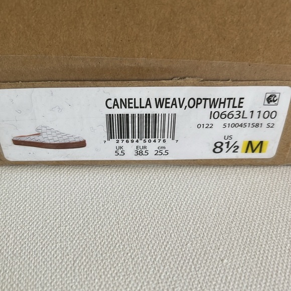 Vince Canella Woven Leather Mules - Picture 11 of 11